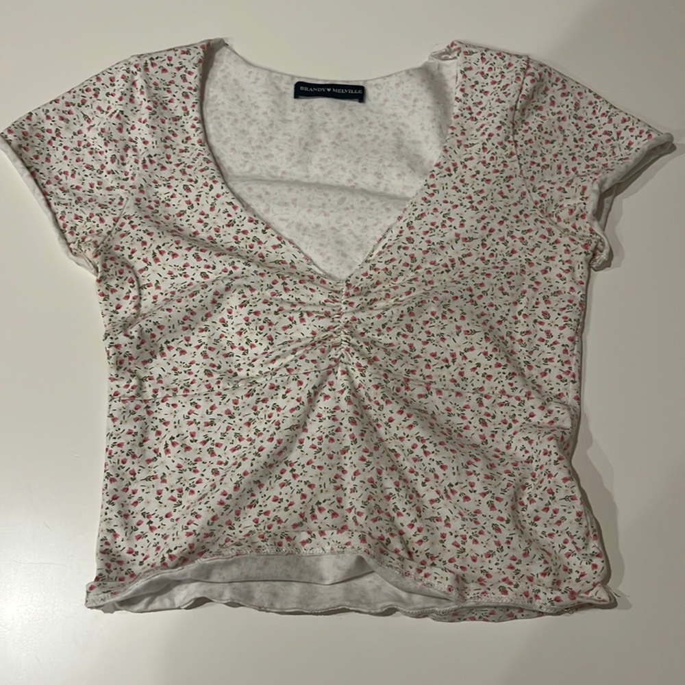 Brandy Melville floral top